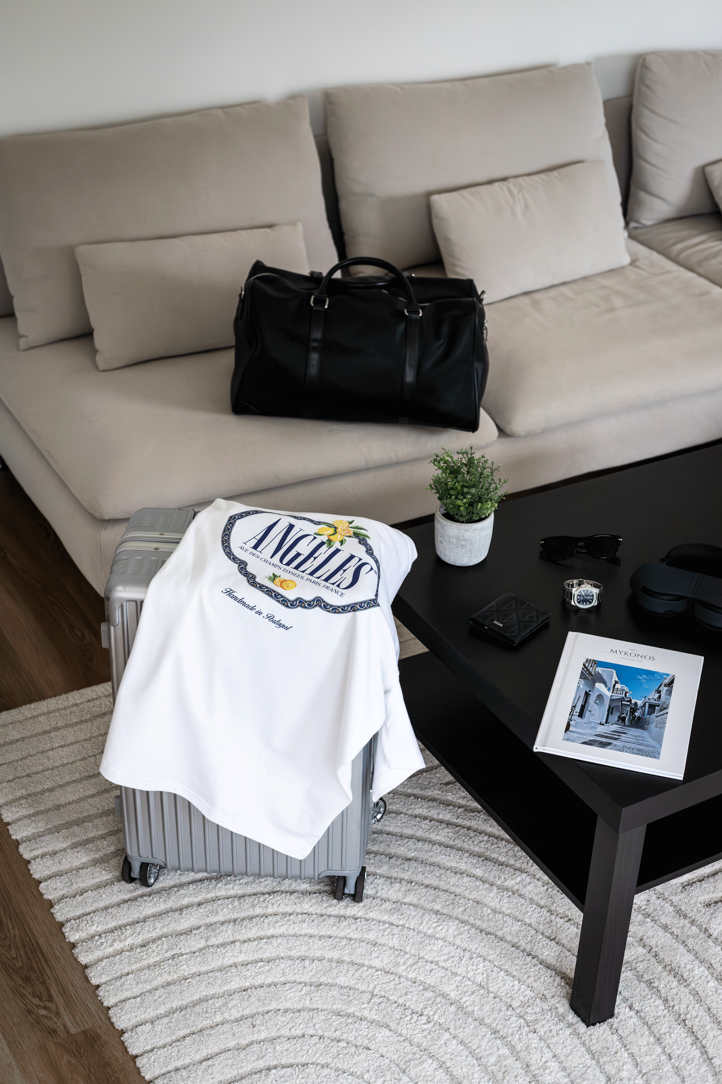 Mykonos - White Tee