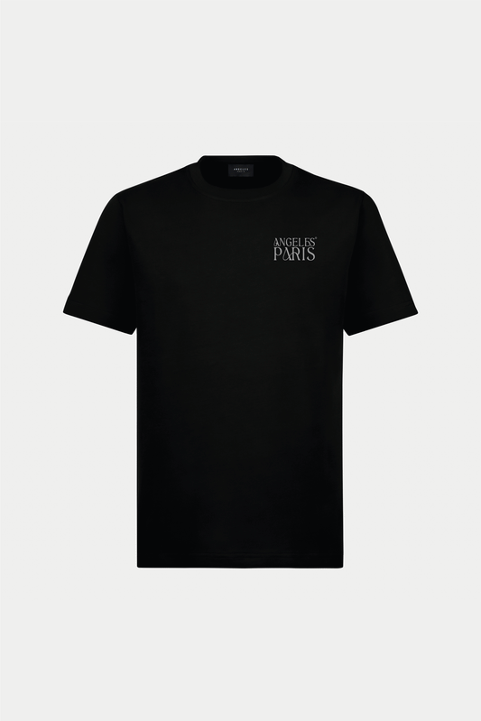 Lime - Black Tee