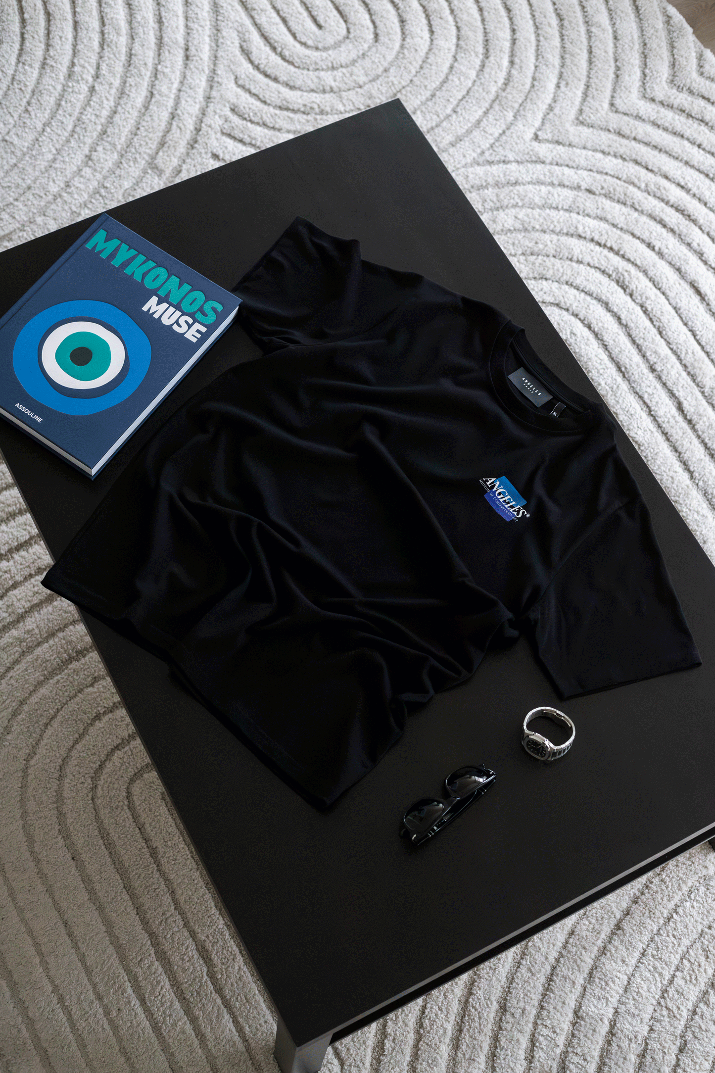 Contemporary - Black Tee