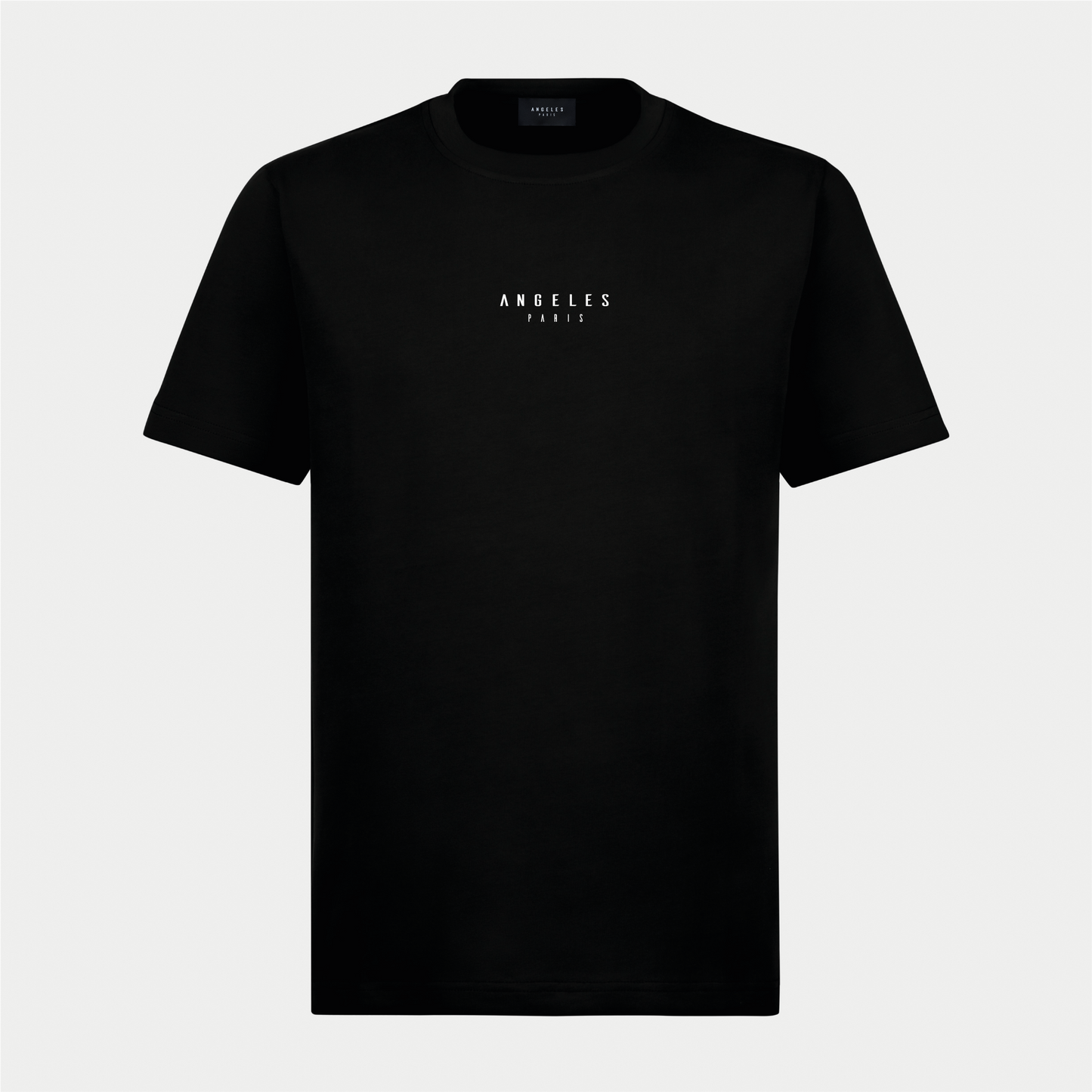 Oversize Embrodery - Black Tee