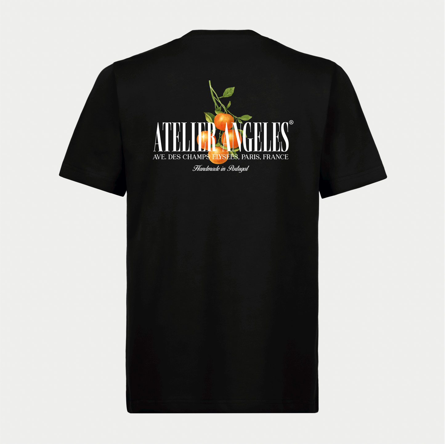 Grape Orange - Black Tee
