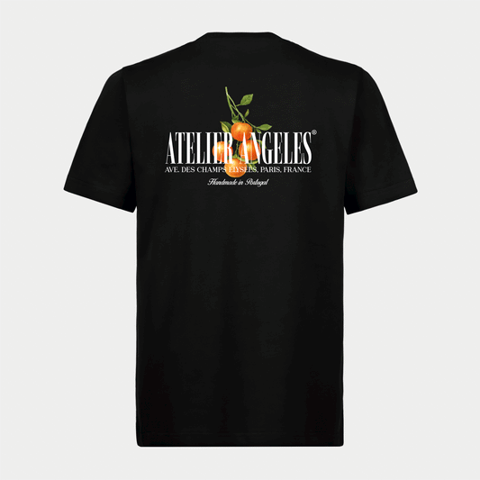 Grape Orange - Black Tee