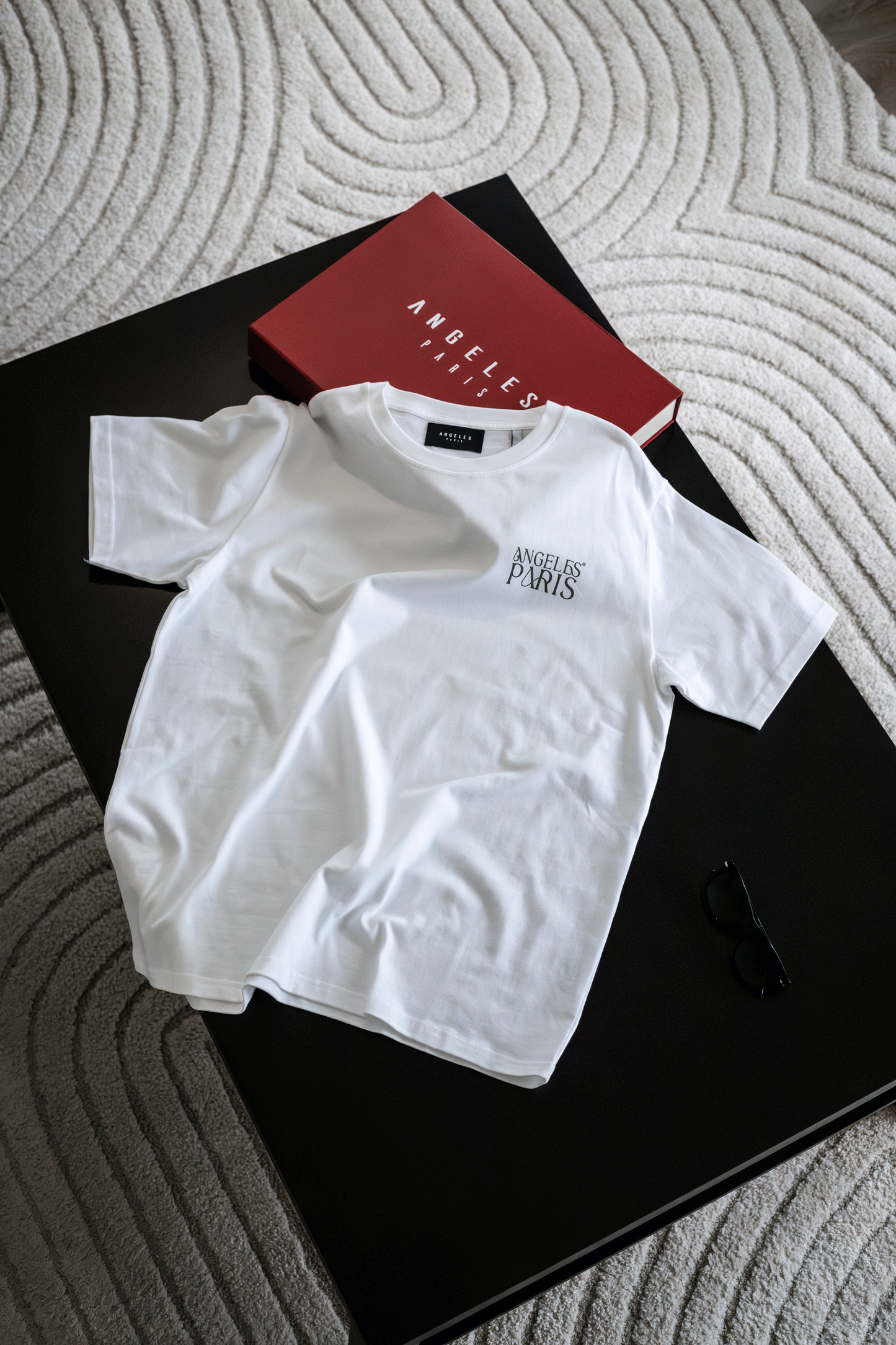Grape Orange - White Tee