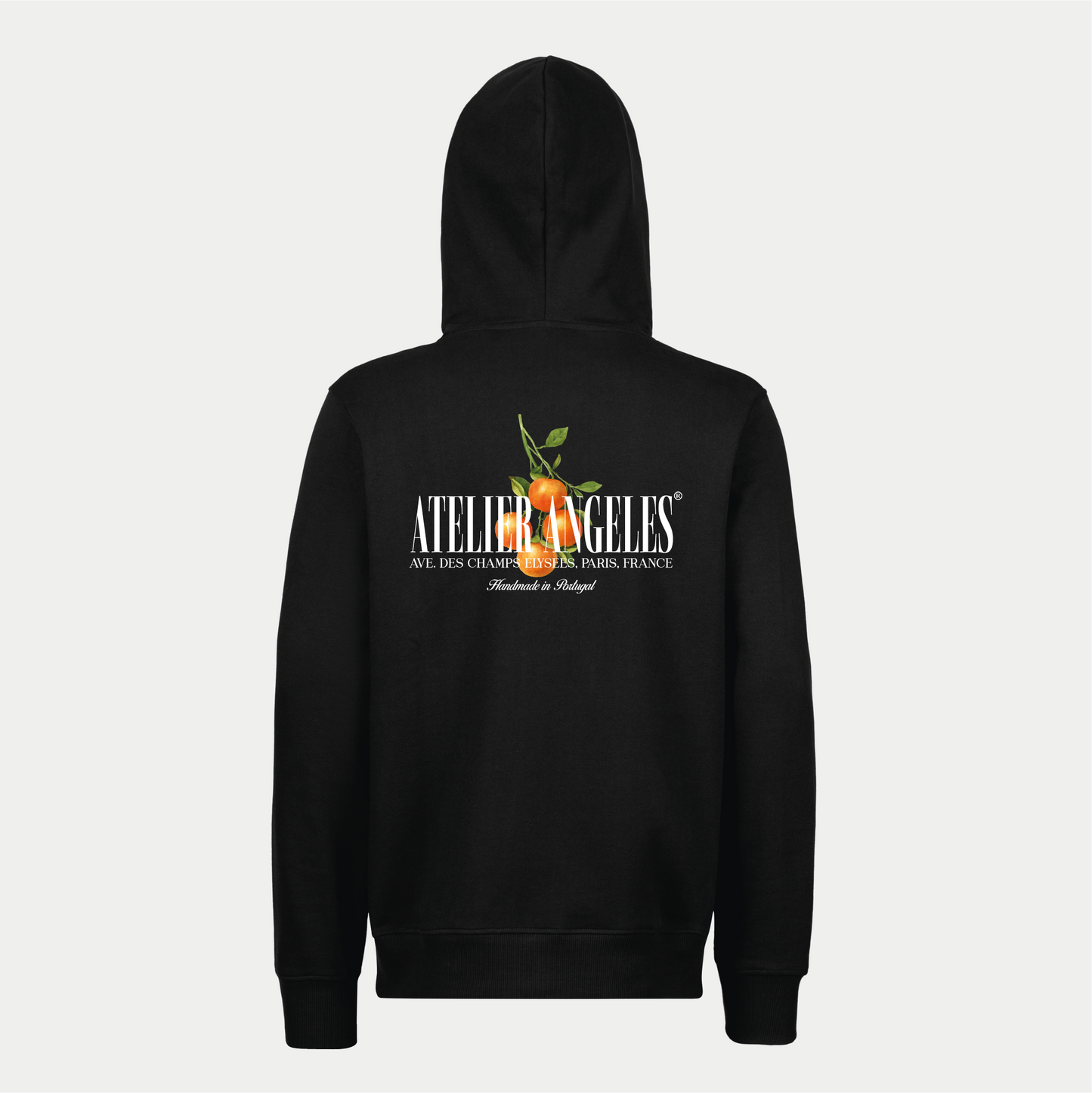 Atelier - Orange Black Hoodie